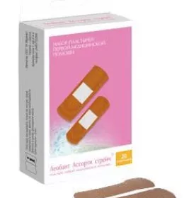 *Набір пластирів мед. Леобант Асорті стрейч №20