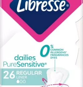 *Прокладки Libresse Ежедневные Dailies Pure Sensitive №26