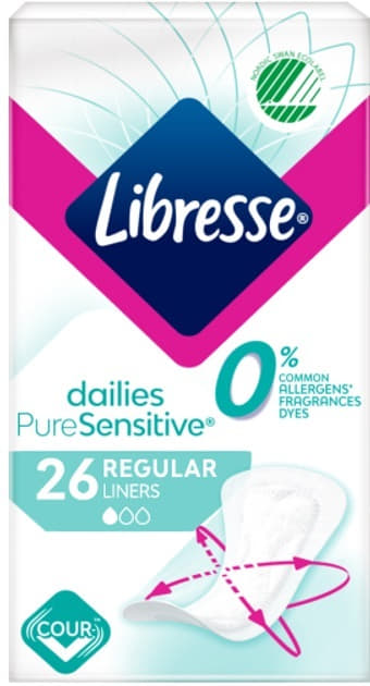 *Прокладки Libresse Щоденні Dailies Pure Sensitive №26