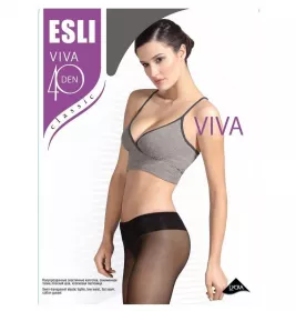 *ESLI колготи жін. VIVA 40 marrone p.2