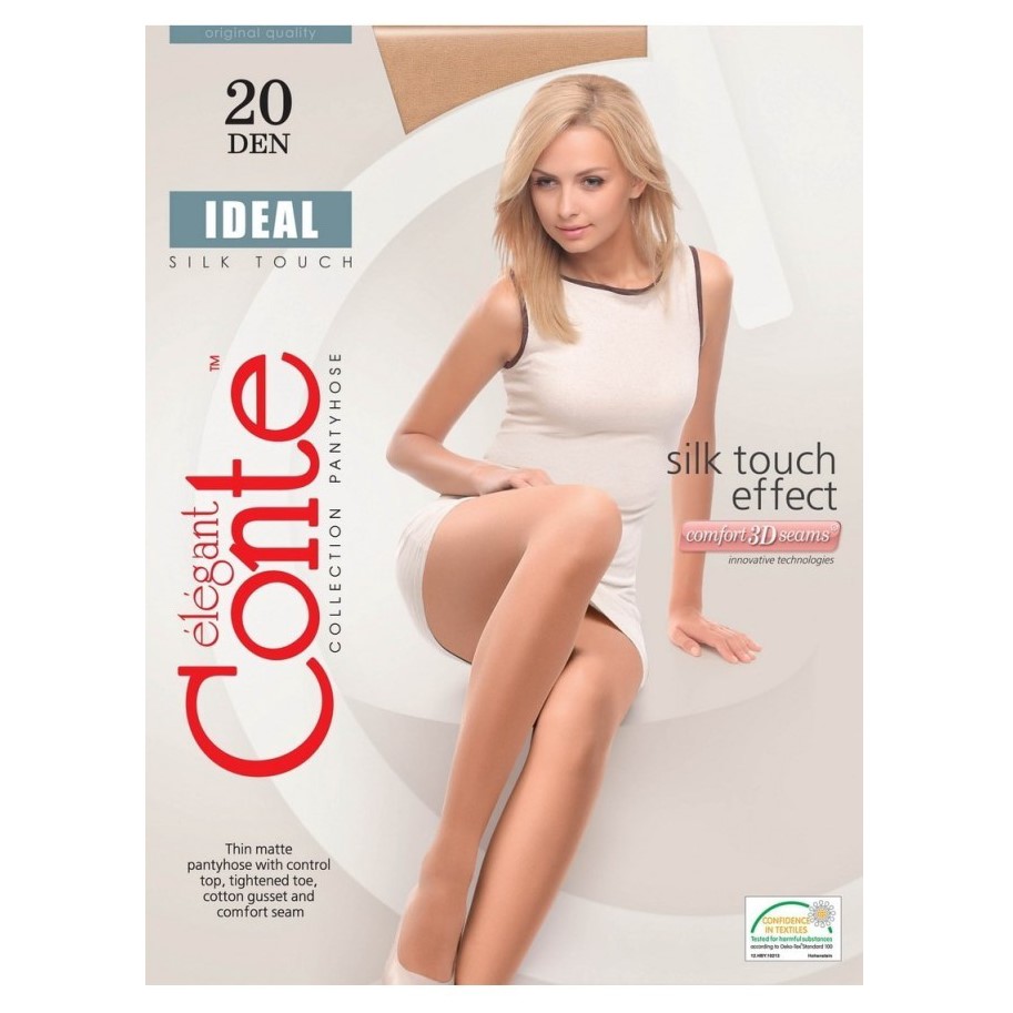 *CONTE колготы жен. Ideal 20 den 2 nero *CONTE колготы жен. Ideal 20 den 2 nero