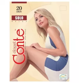 *CONTE колготы жен. Solo 20 den 2 Shade