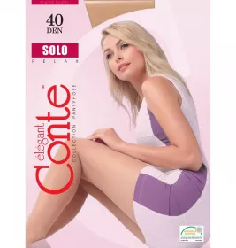 *CONTE колготы жен. Solo 40 den 2 Shade