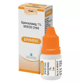 Бринекс краплі для очей 1% флак. 5мл