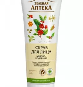 *ЗА Скраб д/обличчя медово-кофейний 75мл