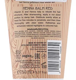 *Styx Бальзам д/волосся Хенна червоний 150мл