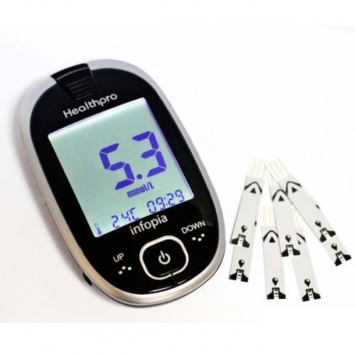 *Тест-смужки Healthpro для глюкометра №50