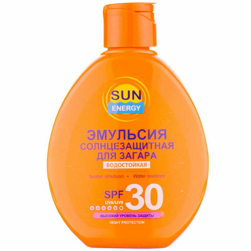 *Sun Energy Емульсія д/засмаги SPF 30 150мл
