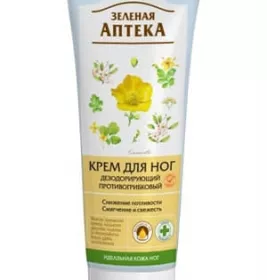 *Крем Зелена Аптека для ніг дезодоруючий п/грибковий 75мл