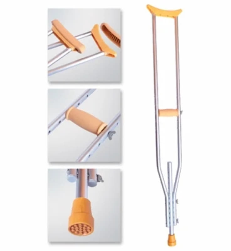 *Милиця з підпахвовою опорошокою Gamma GM935L алюм.