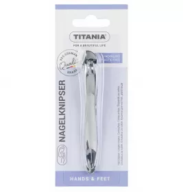 *Щипці д/нігтів хромовані Titania 1054