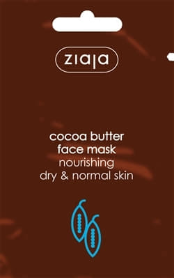 *Ziaja Маска д/обличчя олія какао саше 7мл