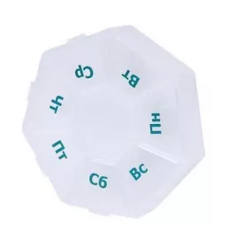 *Органайзер Enjee XLN–209 J для таблеток Ромашка