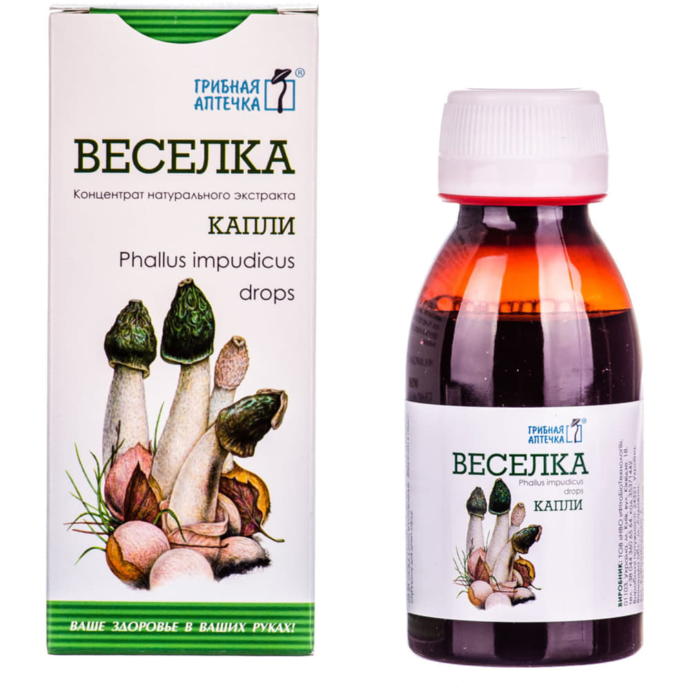 *Гриб Веселка краплі 100мл ФБТ