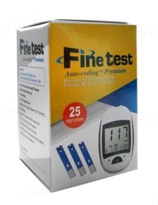 *Тест-полоски Finetest auto-coding premium для глюкометра №25 *Тест-полоски Finetest auto-coding premium для глюкометра №25