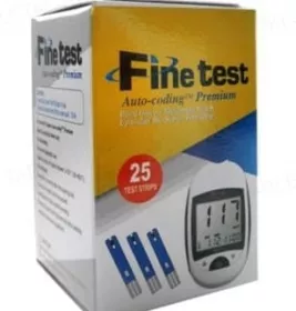 *Тест-полоски Finetest auto-coding premium для глюкометра №25