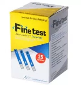 *Тест-полоски Finetest auto-coding premium для глюкометра №25