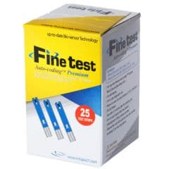 *Тест-полоски Finetest auto-coding premium для глюкометра №25