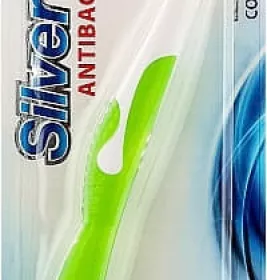 *Silver Care Plus Hard зубна щітка жорстка зі змінною голівкою