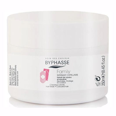 *Маска Byphasse з кератином і екстрактом жожоба для фарбованого волосся 250 мл