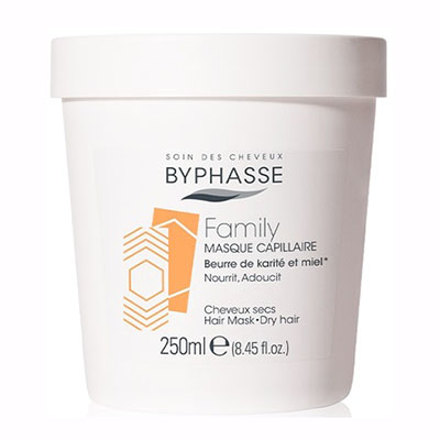 *Маска Byphasse з медом і маслом каріте для сухого і пошкодженого волосся 250 мл