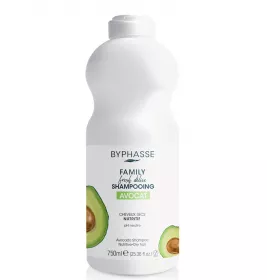 Шампунь Byphasse Family FRESH DELICE для сухого волосся з авокадо 750 мл