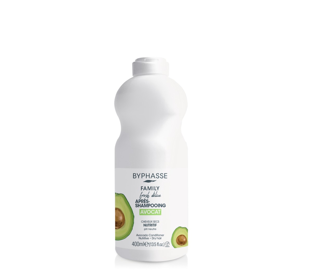 Кондиционер Byphasse Family FRESH DELICE для сухих волос с авокадо 400 мл Кондиционер Byphasse Family FRESH DELICE для сухих волос с авокадо 400 мл