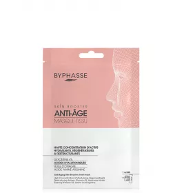 *Маска-бустер Byphasse тканинна антивікова для обличчя 18 мл