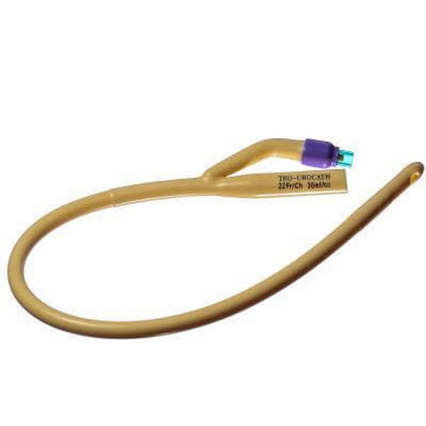 *Катетер урол. Troge тип Фолея 22 Fr 2-х ход. балон 30 мл
