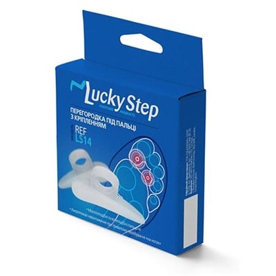 *Перегородка під пальці Алком Lucky Step LS14 з кріпленням