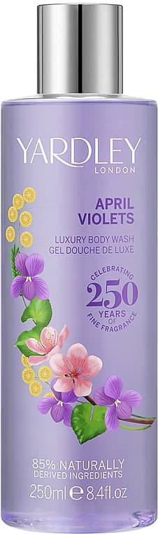 *Yardley гель д/душа April Violets 250мл