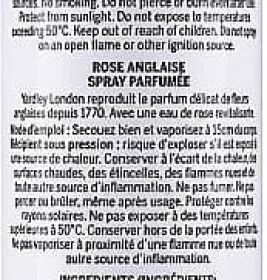 *Yardley дезодорант спрей Rose 75мл