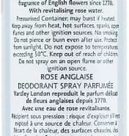 *Yardley дезодорант спрей Rose 75мл