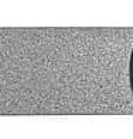 *Пилка сапфір д/нігтів гостра чорна нікелева 16см Nippes 63