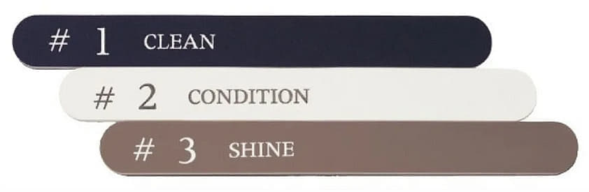 *Пилка д/нігтів Набір 3шт Nippes 59/3