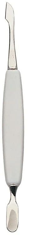 *Манікюрний інструмент (шабер) білий нікелевий 13,5см Nippes 87