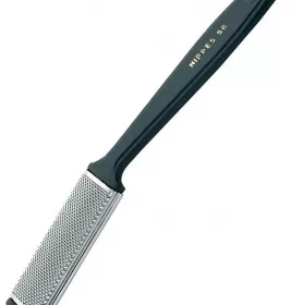 *Терка д/ступень з пластик.ручкою нікелева Nippes 58Е