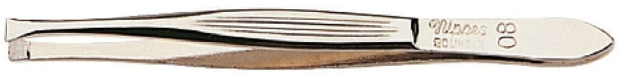*Пінцет прямий тонкий нікелевий 8см Nippes 38А