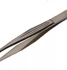 *Пинцет с наклоном никелевый 8см Nippes 07