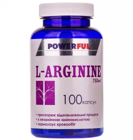 *L-аргінін PowerFul капс.№100 бан.