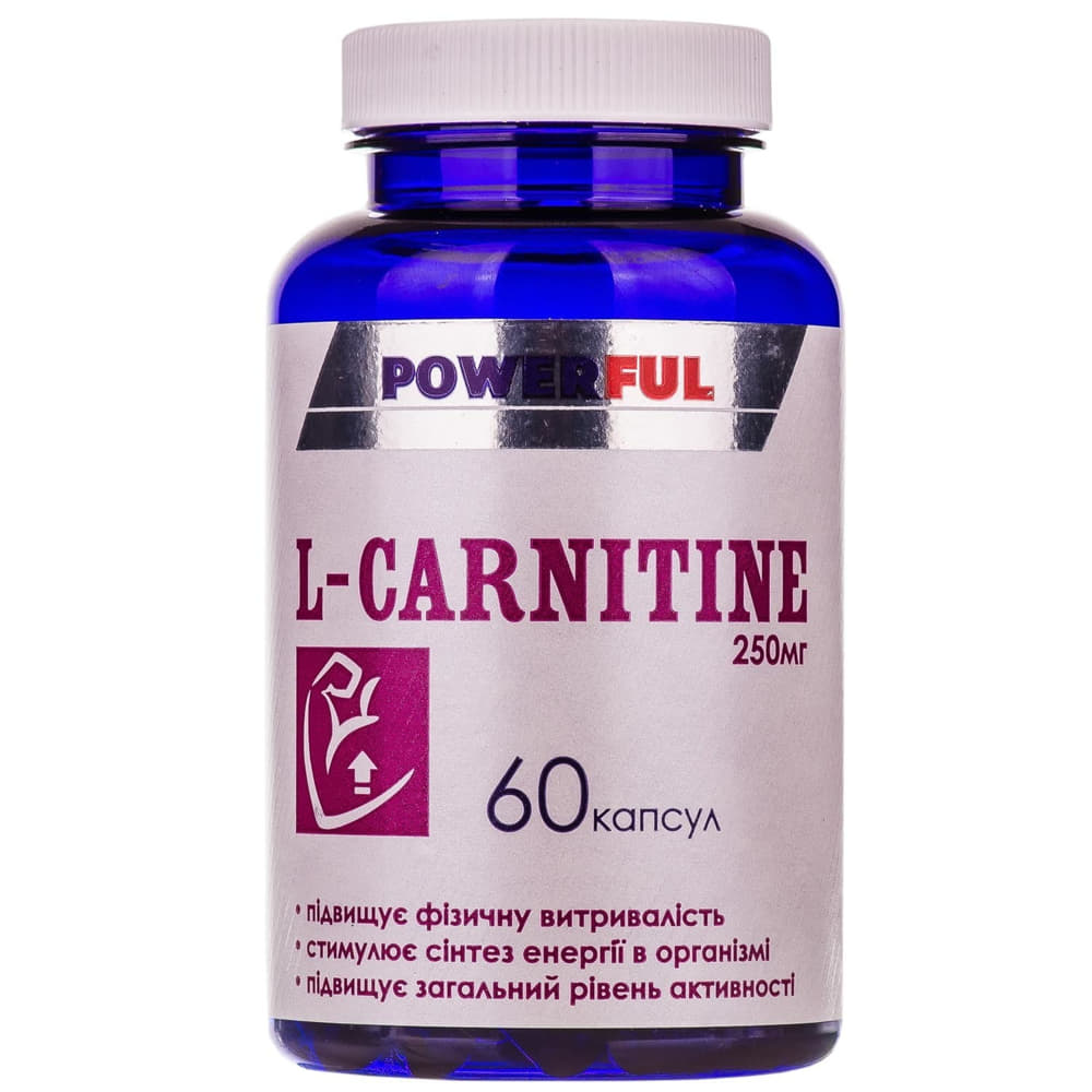 *L-карнитин PowerFul капс.№60 бан. *L-карнитин PowerFul капс.№60 бан.