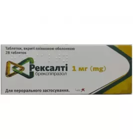 Рексалти таблетки по 1 мг 28 шт. (14х2)