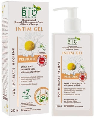 Bio Pharma гель для інтимної гігієни Екстрам'який з пребіотиком 250мл