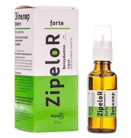 Зіпелор форте спрей 3 мг/мл по 30 мл у пластиковому флаконі