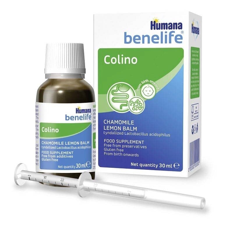 Humana Benelife Colino Бенелайф Коліно Дієтична добавка для усунення симптомів  кишкових колік з  народження 30мл 