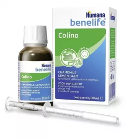 Humana Benelife Colino Бенелайф Коліно Дієтична добавка для усунення симптомів  кишкових колік з  народження 30мл 