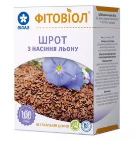 Шрот з насіння льону 100г Віола