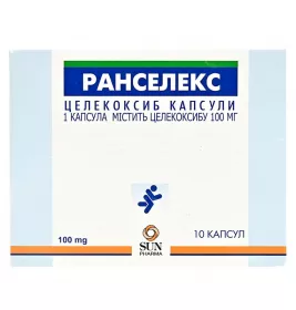 Ранселекс капсули по 100 мг 10 шт.