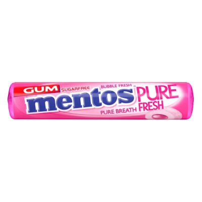 *Жувальна гумка Mentos PUREFRESH Roll Тутті-Фрутті 15.75г