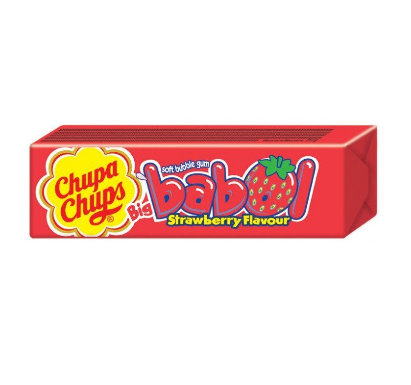 Жевательная резинка Chupa Сhups Big Babol Клубника 27,6 г Жевательная резинка Chupa Сhups Big Babol Клубника 27,6 г